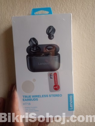 Lenovo HT18 TWS Earbuds - Black